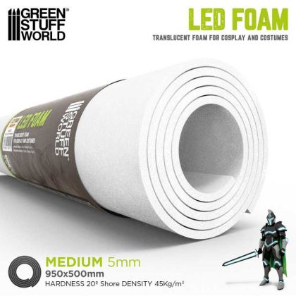 LED foam 5mm - Medium hardness