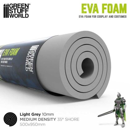 Cosplay EVA foam 10mm - Medium Density