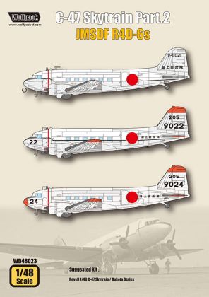 1:72 C47 Skytrain Part 2: JMSDF R4D-6's