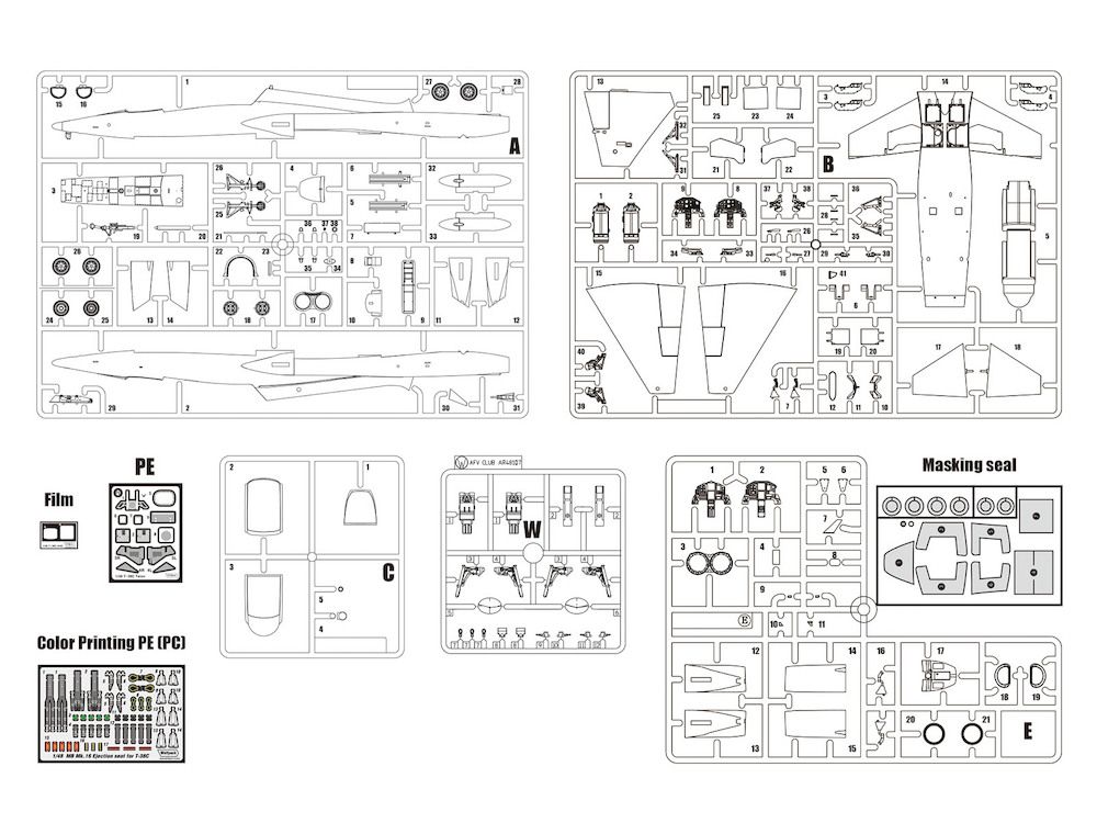 1:48 Northrop T38C Talon 