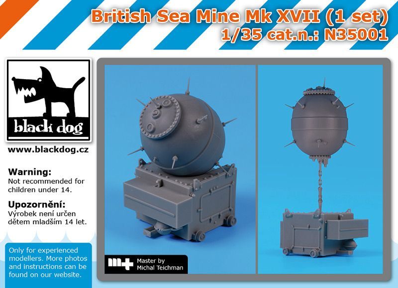 1:35 British sea mine Mk XVII