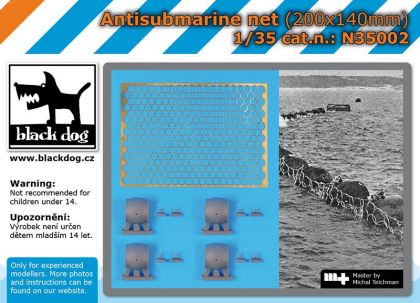1:35 Antisubmarine net (200x140 mm)