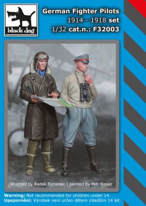 1:32 Fighter Pilots 1914-1918 set