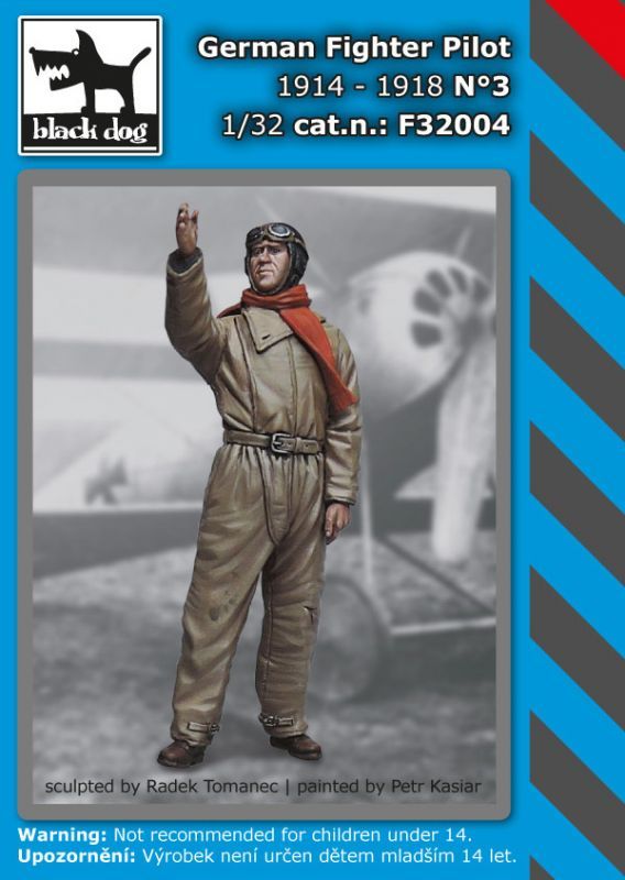 1:32 German fighter pilot N°3 1914-1918