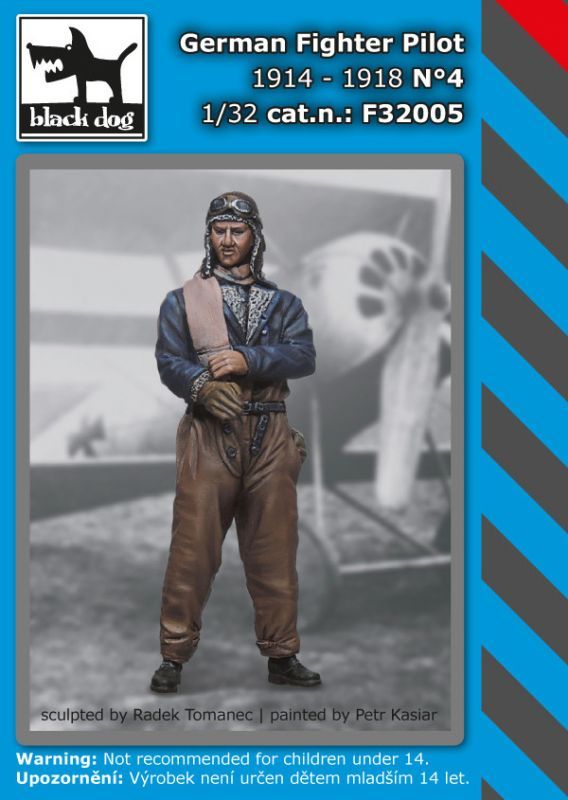 1:32 German fighter pilot N°4 1914-1918