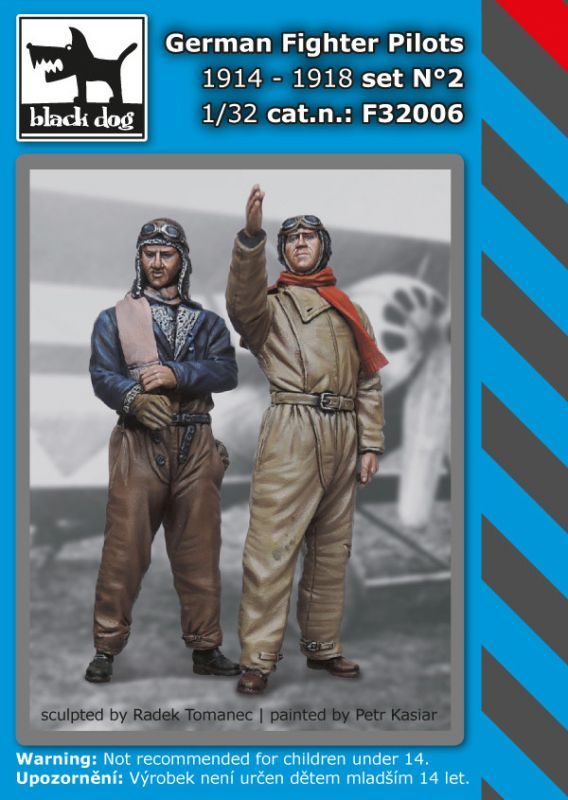 1:32 German fighter pilots set N°2 1914-1918