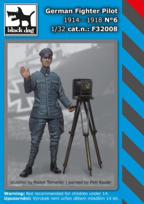 1:32 German Fighter Pilot N°6 1914-1918