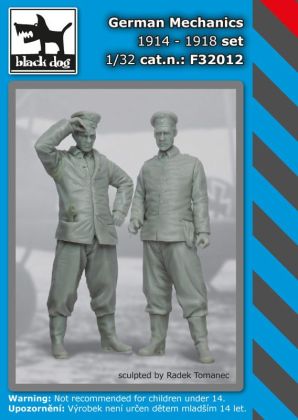 1:32 German mechanics set