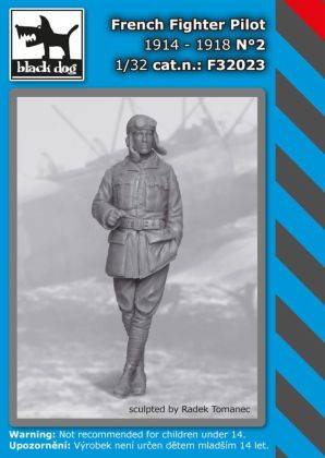 1:32 French fighter pilot N°2