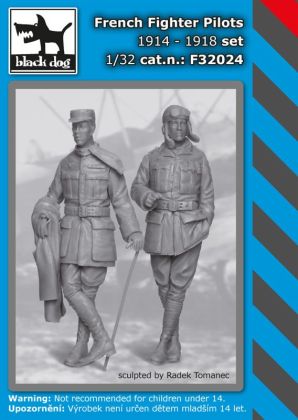 1:32 French fighter pilots set