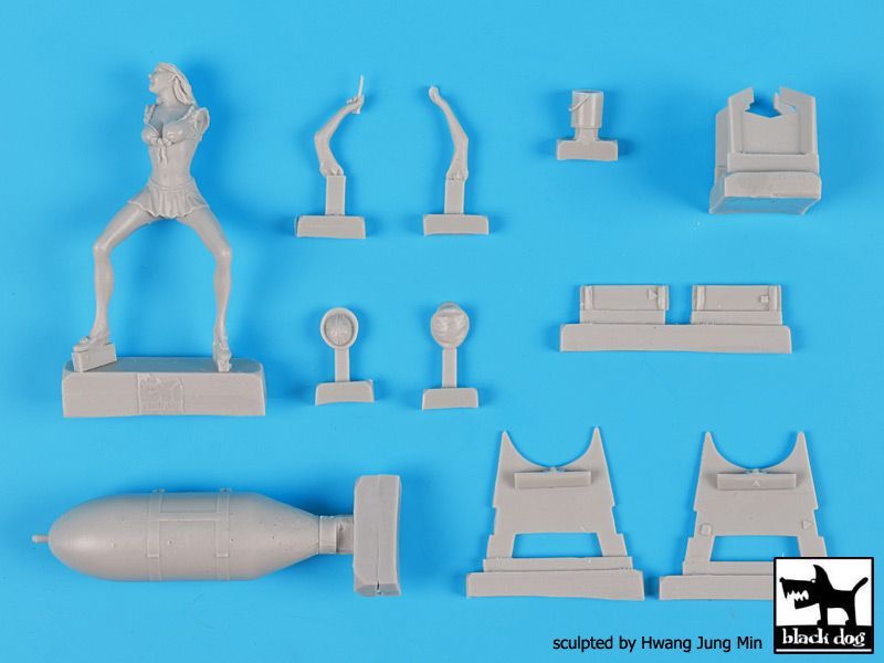 1:32 US Pin up set N°2