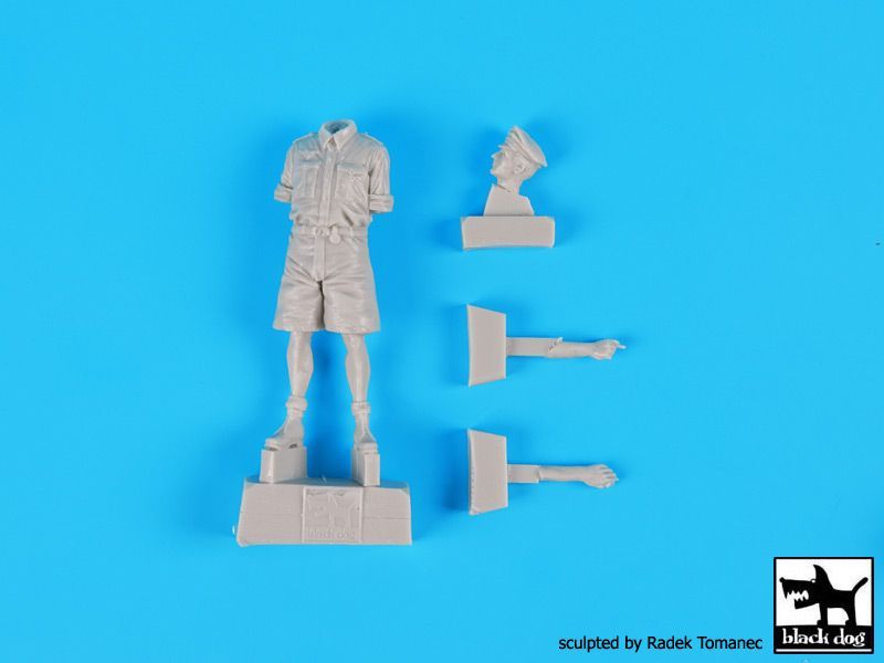 1:32 German Luftwaffe pilot Africa 1940-1945 N°1