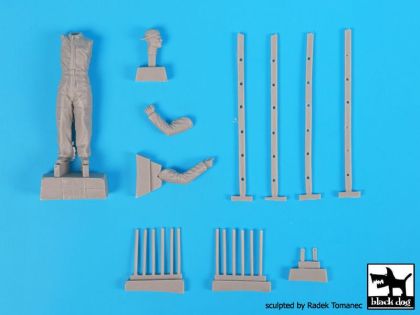 1:32 Mechanics personnel USAAF 1940-45 set