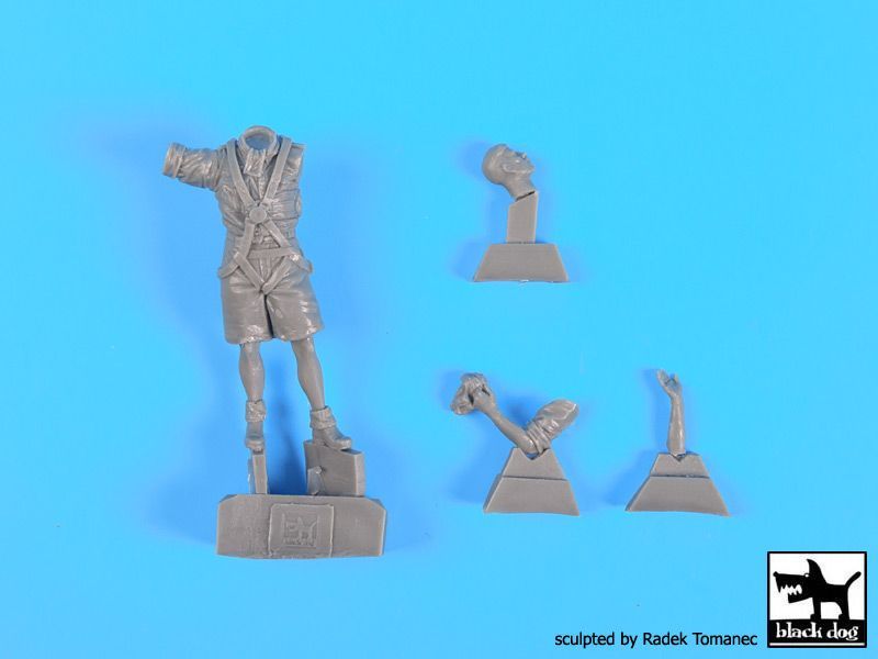 1:32 German Lufttwafe pilot Africa N°3