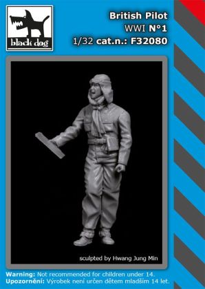 1:32 British pilot WWI N°1