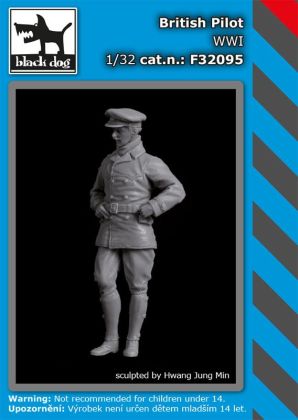 1:32 British pilot WW I