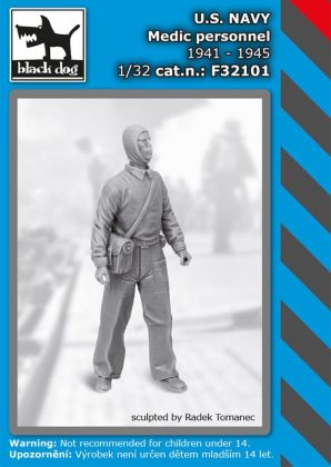 1:32 US NAVY medic personel 1941-45