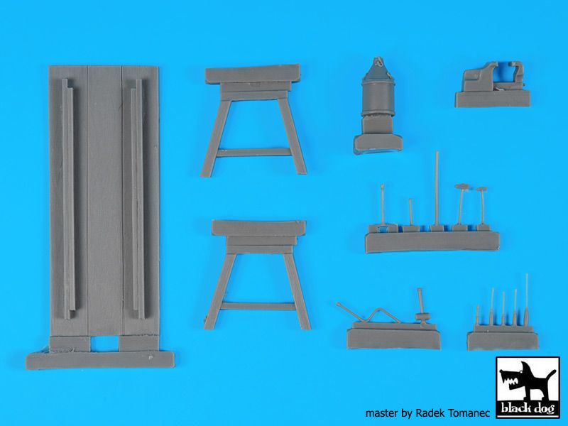 1:32 Work bench + tools