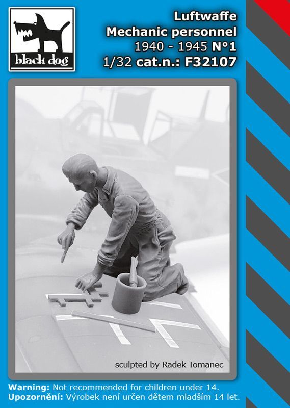 1:32 Luftwaffe mechanic personnel 1940-45 N°1