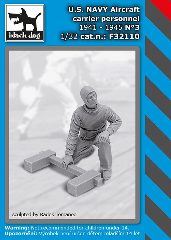 1:32 U.S. NAVY aircraft carrier personnel 1941-45 N°3