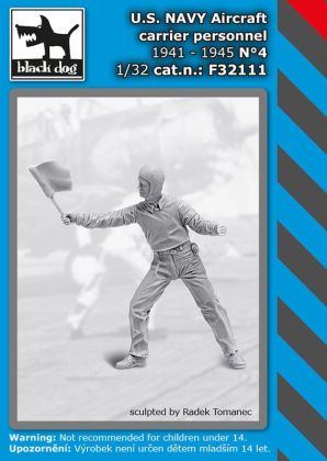 1:32 U.S. NAVY aircraft carrier personnel 1941-45 N°4