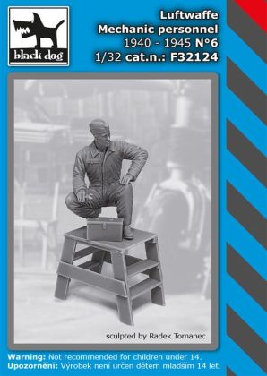 1:32 Luftwaffe mechanic personnel 1940-45 N°6