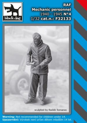 1:32 RAF mechanics personnel 1940-45 N°4