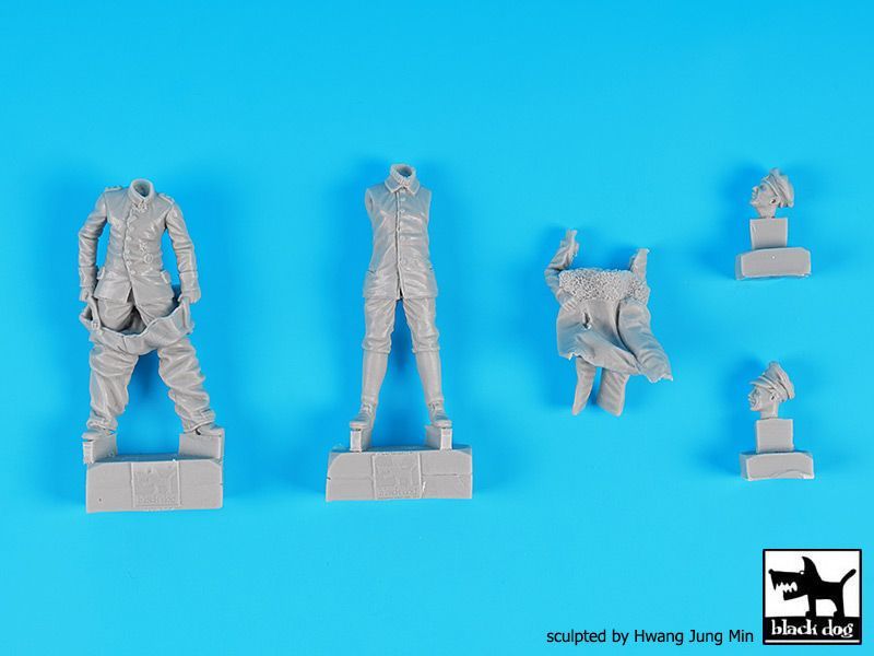 1:32 German pilot + mechanic WW I