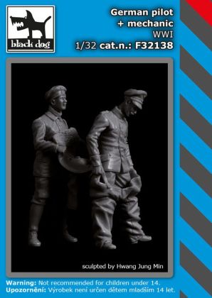 1:32 German pilot + mechanic WW I