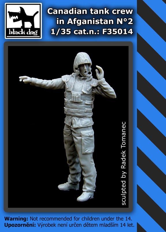1:35 Canadian tank crew in Afganistan N°2