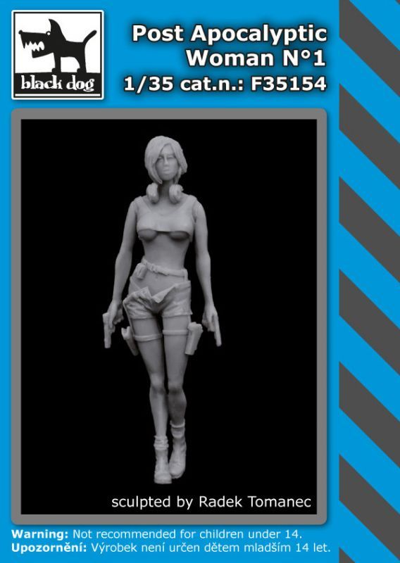 1:35 Post apocalyptic woman N°1