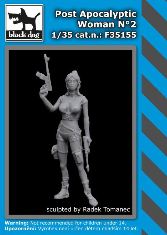 1:35 Post apocalyptic woman N°2