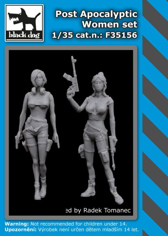 1:35 Post apocalyptic women set