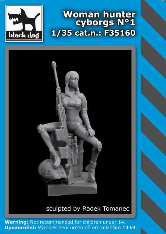 1:35 Woman hunter cyborgs N°1