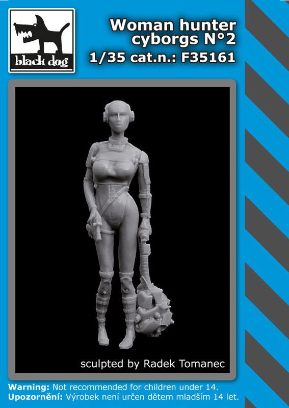 1:35 Woman hunter cyborgs N°2