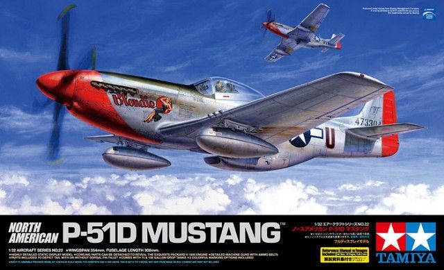 1:32 North American P-51D Mustang