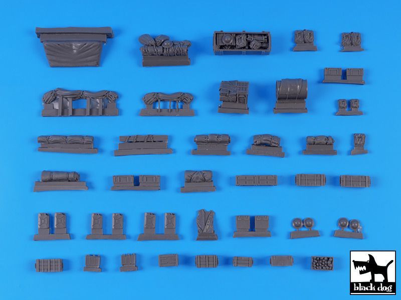 1:35 Bedford QL medium truck accessories set