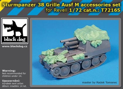 1:72 Sturmpanzer 38 Grille Ausf M accessories set