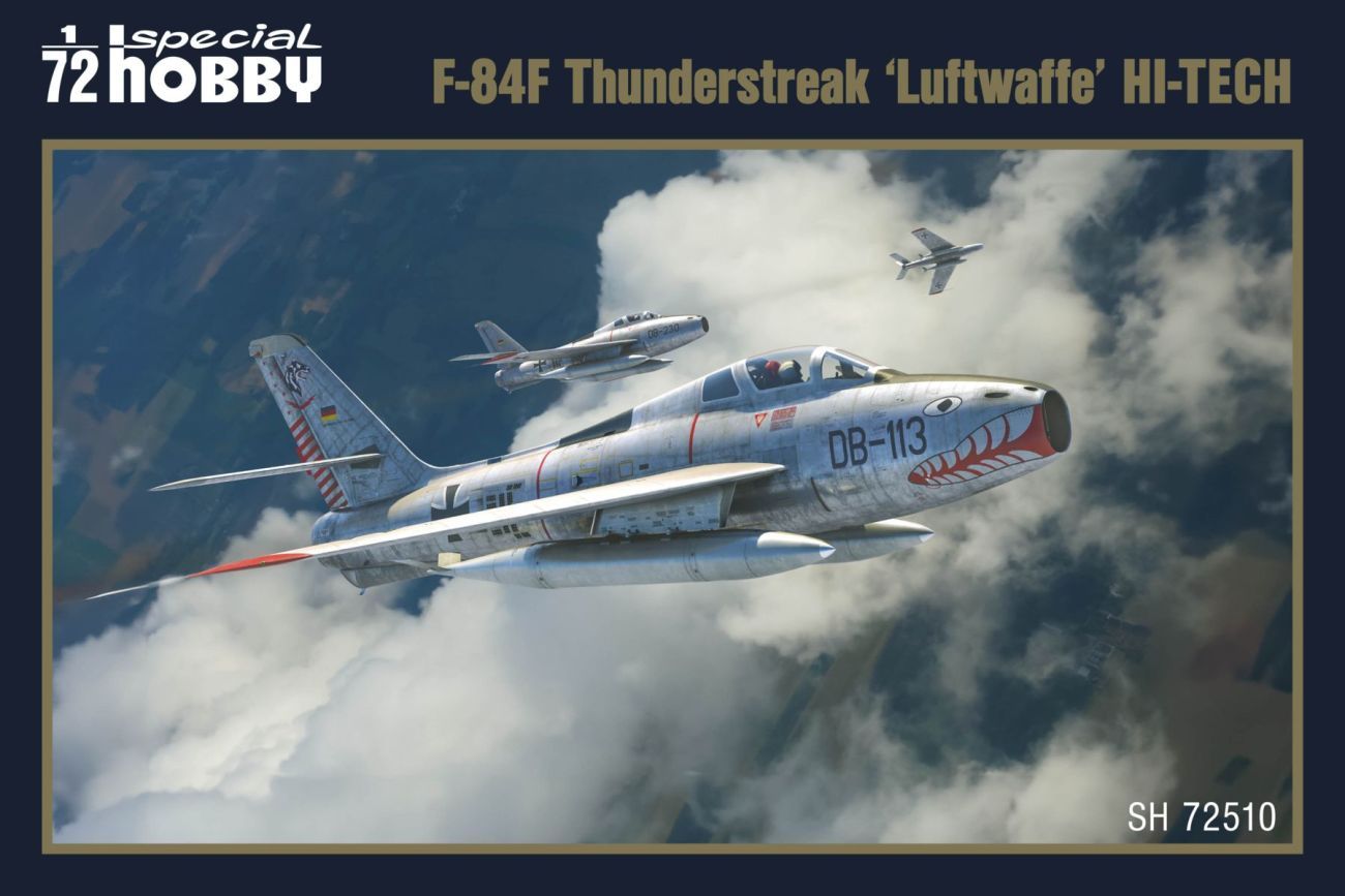 1:72 F-84F Thunderstreak ‘ Luftwaffe’ Hi Tech kit 