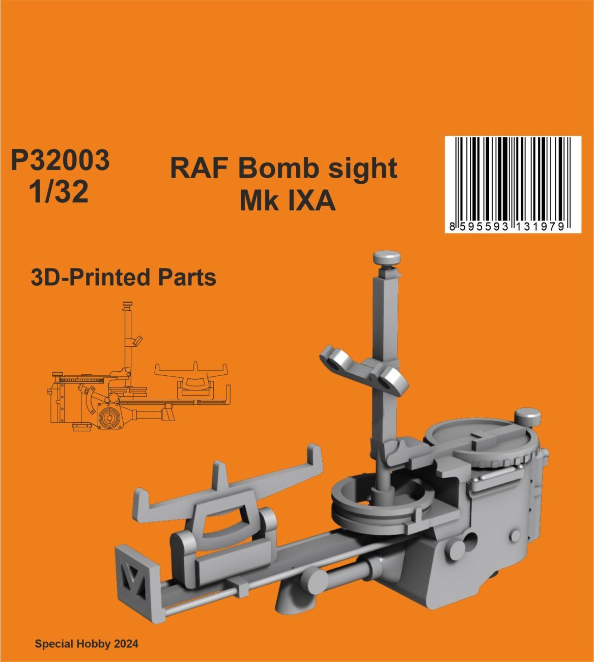 1:32 RAF Bomb sight Mk IXA