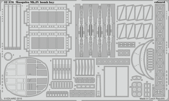1:32 osquito Mk.IV bomb bay