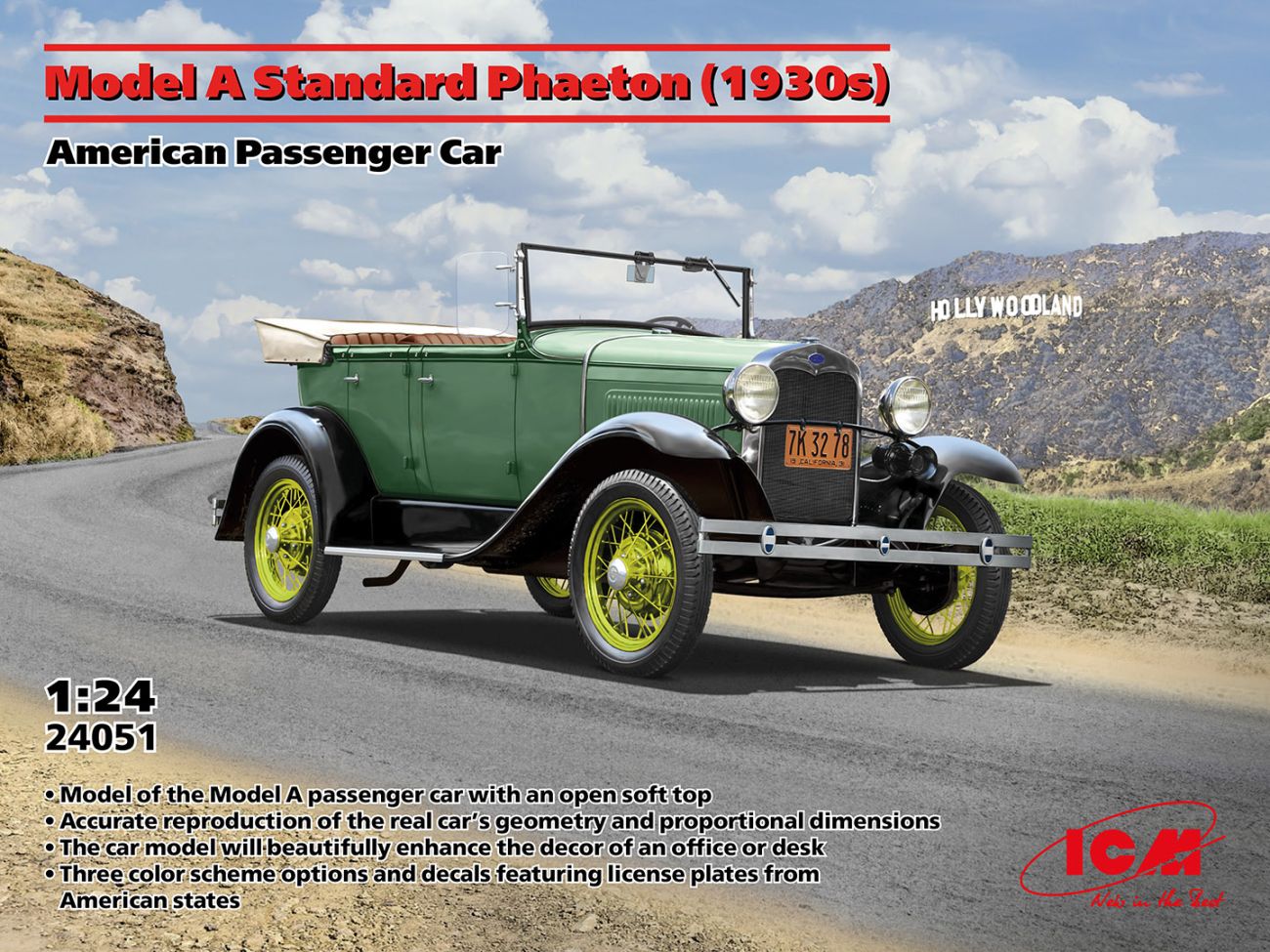 1:24 Model A Standard Phaeton (1930s)