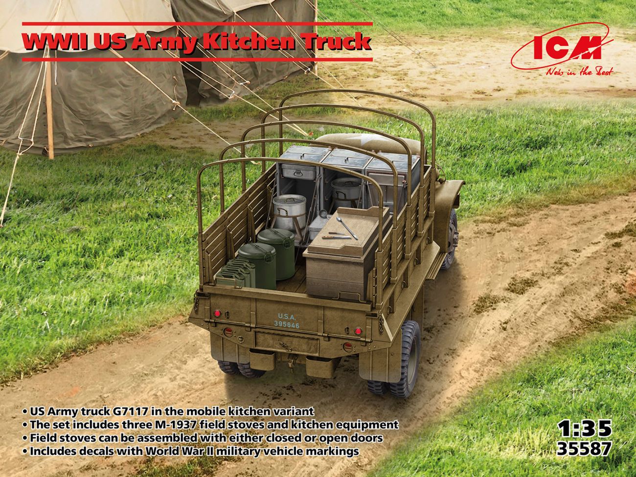 1:35 WWII US Army Kitchen Truck