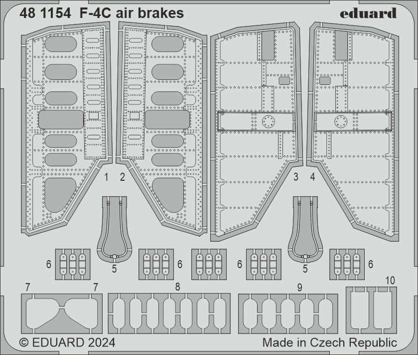 1:48 McDonnell F-4C Phantom air brakes