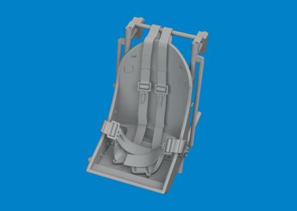 1:48 Vought F4U-1A seat w/ integral belts PRINT
