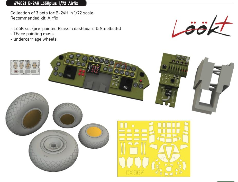 1:72 Consolidated B-24H Liberator LooKplus