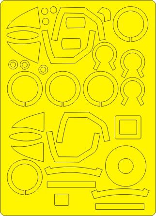 1:48 Douglas A-4B/A-4C Skyhawk EXPERT kabuki masks