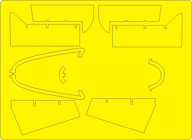 1:48 Douglas A-4B/A-4C Skyhawk grey C white camouflage Kabuki masks