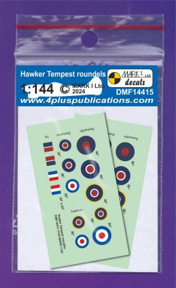 1:144 Tempest roundels & fin flashes (2 sets)