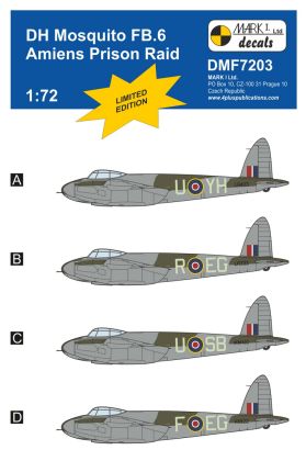 1:72 de Havilland Mosquito FB.VI - Amiens Prison Raid